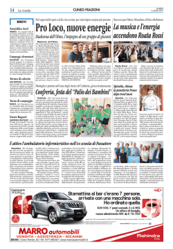 Pro Loco, nuove energie