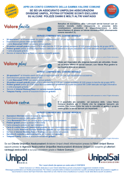 Unipol - gamma Valore Comune - Cral