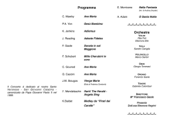 Programma 7 Dicembre 2014