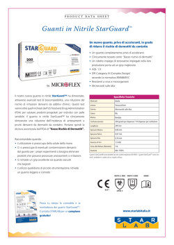 Guanti in Nitrile StarGuardTM