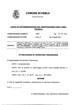 COMUNE DI FERLA