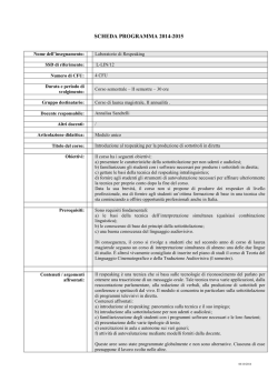 laboratorio respeaking