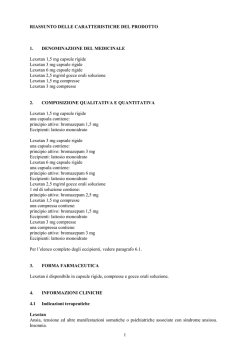 Lexotan - InfoMedics