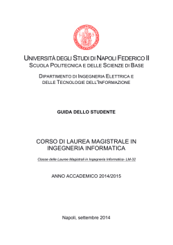 Descrizione del percorso formativo