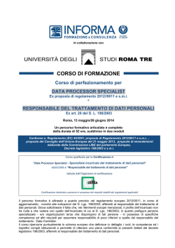 manifesto principale