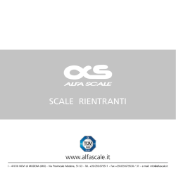 SCALE RIENTRANTI - Alfa Scale S.r.l.