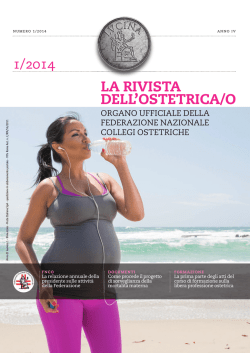 Lucina 01-2014 - Collegio Interprovinciale Ostetriche