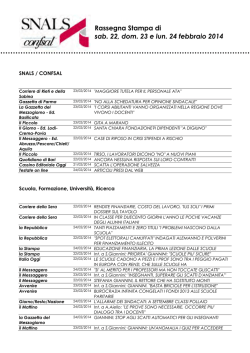 22, 23 e 24 febbraio