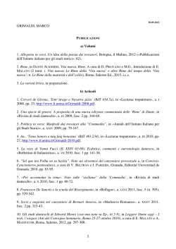 CV-Grimaldi Sapienza PDF - Sapienza