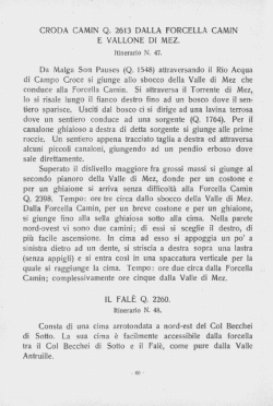 CRODA CAMIN Q. 2613 DALLA FORCELLA