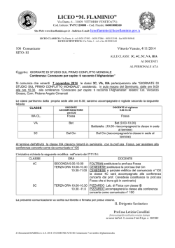 106 Comunicato 7 novembre Afghanistan