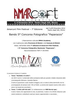 Scarica il Bando di concorso