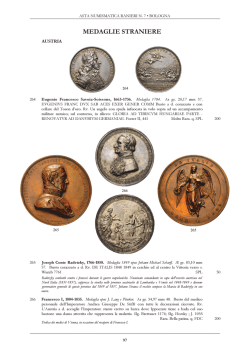 MEDAGLIE STRANIERE - Numismatica Ranieri