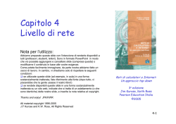 Il livello di rete