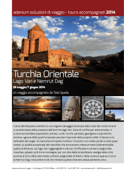 programma pdf - Adenium &ndash; Soluzioni di viaggio