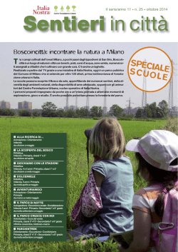 n. 25/2014 - Centro Forestazione Urbana