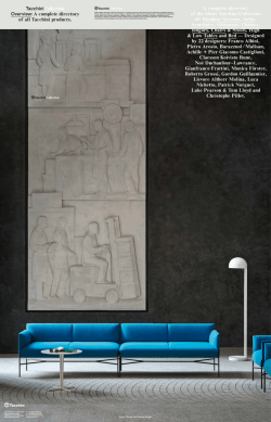 TacchiniCollection Overview: A complete directory of all Tacchini