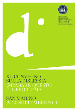 questo e il problema san marino 19-20 settembre 2014