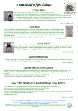 A natural aid to fight diabetes FITO DIABEM