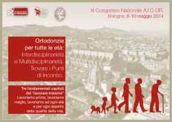 Scarica la Brochure del programma AIDOr 2014