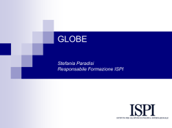 Stefania Paradisi Responsabile Formazione ISPI