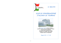 il parlamento europeo - Le site du club de conversation italienne de