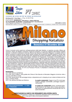 Circolare 9 - Cral Poste Mantova