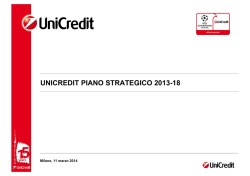 Piano Strategico 2013-18