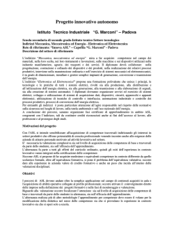 progetto 1 - Piazza ASL