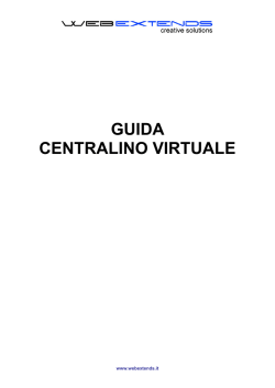 GUIDA CENTRALINO VIRTUALE