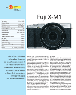 Fuji X-M1 - Fotografia.it