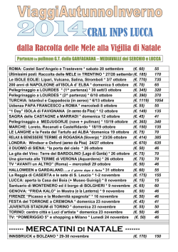 CRAL INPS LUCCA