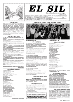 Mese di Giugno - Accademia Europea delle Arti