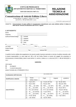 CIL REL ASS agg 11-13 - Comune di Piossasco