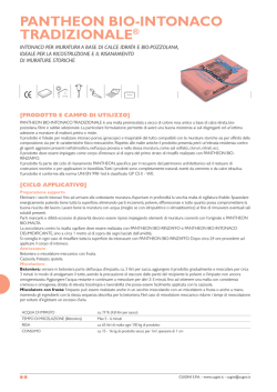 PAntheon Bio-intonAco trAdizionAle&reg;
