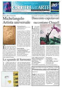Artisti . Corriere dell arte