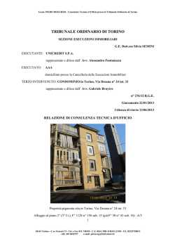 Perizia - Vendite Giudiziali