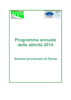 Programma annuale delle attivit&agrave; 2014
