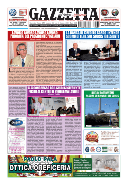 gazzetta 665_2014_pag12 - Gazzetta del Sulcis Iglesiente