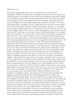 TESTO (Gv 9,1-41) In quel tempo, Ges&ugrave; passando vide un uomo