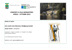 bozza calendario concerti