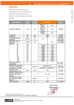 PURO Bit scheda tecnica
