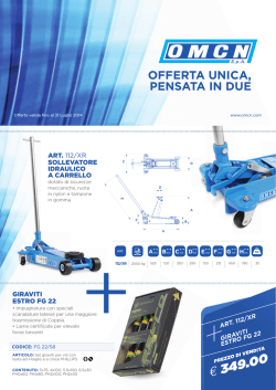 Promo OMCN 2014 - Ferramenta Fantin Marco