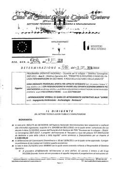 Determinazione-510-09102014 - Comune di Santa Maria Capua
