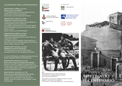 programma - Centro Interuniversitario di Storia Culturale