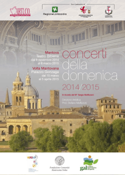 programma completo - Provincia di Mantova