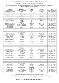 orario ricevimento genitori s.secondaria a.s. 2014-15