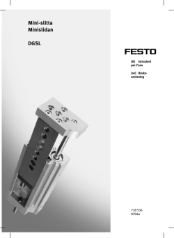 Mini&minus;slitta Minislidan DGSL