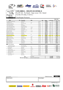 Pre Moto3 - Alex Garcia Diaz
