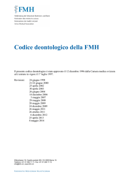 Codice deontologico della FMH